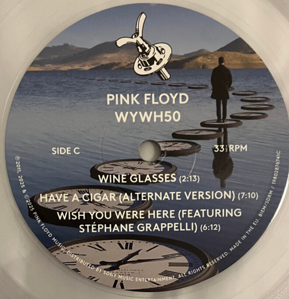 Pink Floyd / Wish You Were Here (50th Anniversary Edition)(Limited Edition)(Clear Vinyl)(4LP+2CD+7"Vinyl Single+Blu-ray)