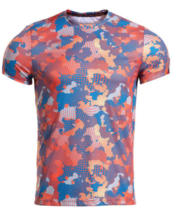 Мужская теннисная футболка Joma R-City Short Sleeve - разноцветный