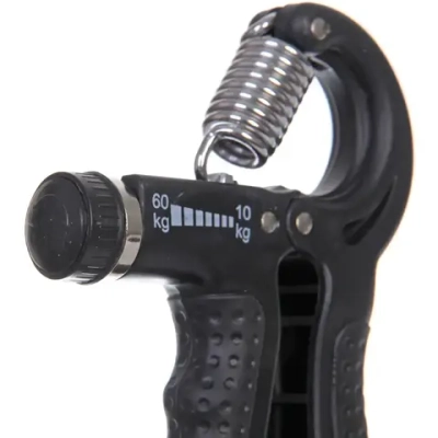 Эспандер кистевой с регуируемой нагрузкой Sportage RS-1060, счетчик, черный