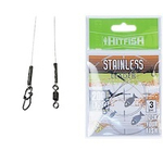 Поводок струна HitFish Stainless leader STSLR-49-150/36 7x7 150мм d0.36 10.2кг 2шт