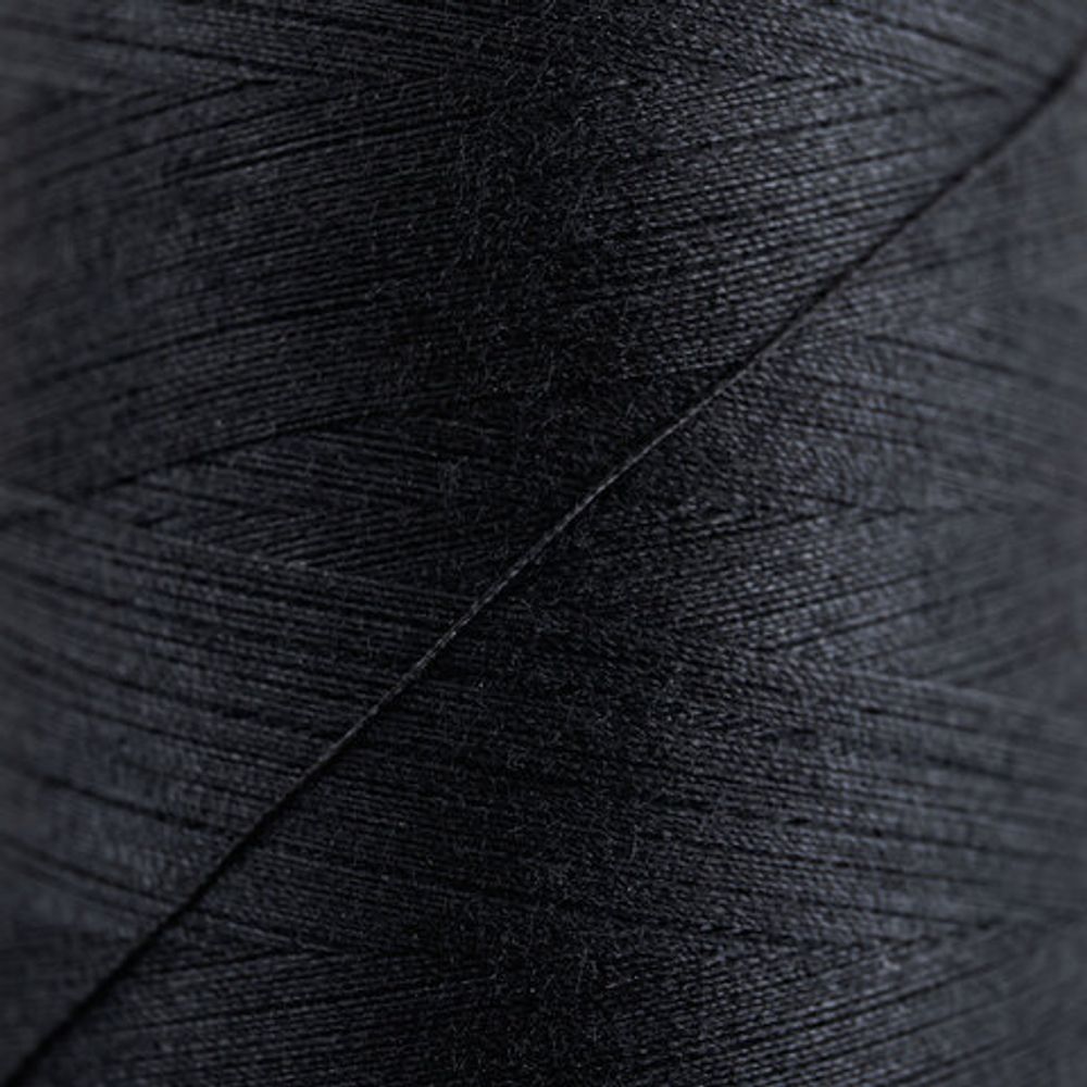 Нитки швейные 40/2 5000 ярд. (4572 м), Набор 4 цвета, бел/сер/син/черн, DEVELIA (Девелиа), 665619