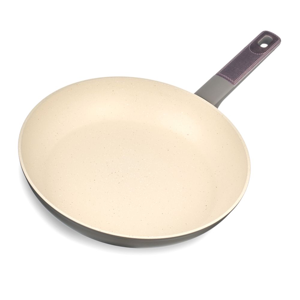 СКОВОРОДА С АНТИПРИГАРНЫМ ПОКРЫТИЕМ PFLUON MARBLE, 28*5,2 СМ