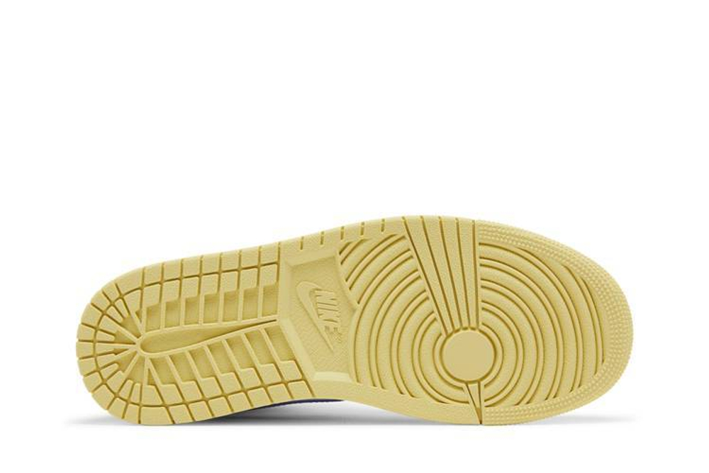 Кроссовки Jordan Air Jordan 1 Mid "Lemon Wash" (Женская размерная сетка)