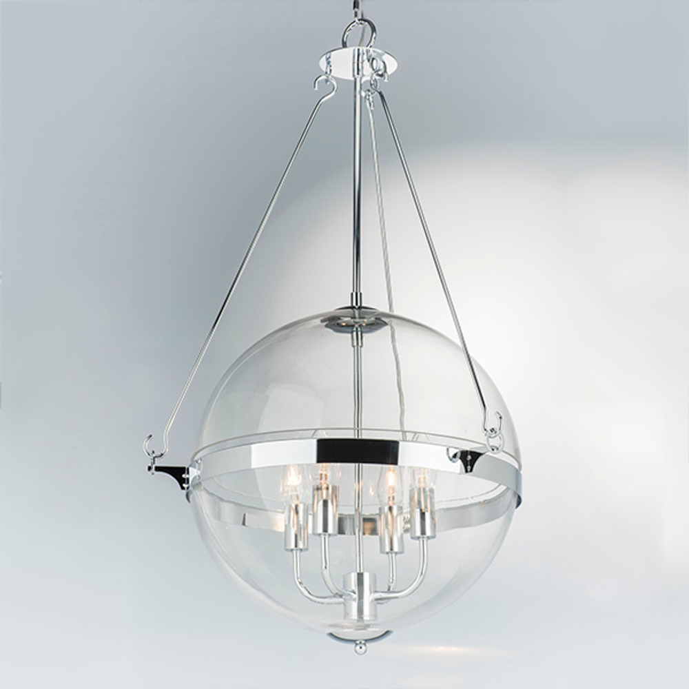 816044 Люстра MODENA 4х40W E14 ХРОМ/ПРОЗРАЧНЫЙ