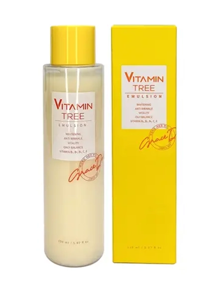 GRACE DAY - ЭМУЛЬСИЯ ДЛЯ ЛИЦА С ЭКСТРАКТОМ ВИТАМИННОГО ДЕРЕВА VITAMIN TREE EMULSION, 150 МЛ