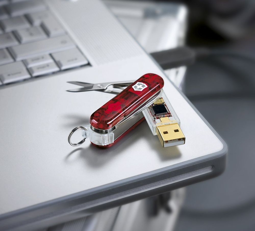 Victorinox@work 4.6125.TG16B c USB-модулем 16Гб 58мм