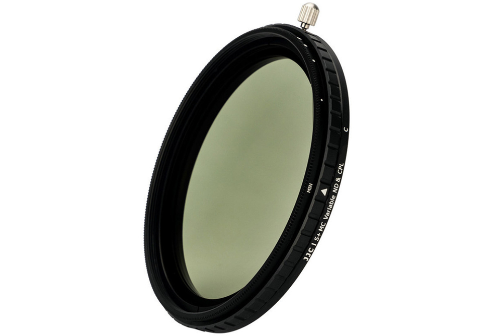 Поляризационный и нейтральный фильтр JJC Circular Polarizing & Variable ND2-ND32 Filter (62mm)
