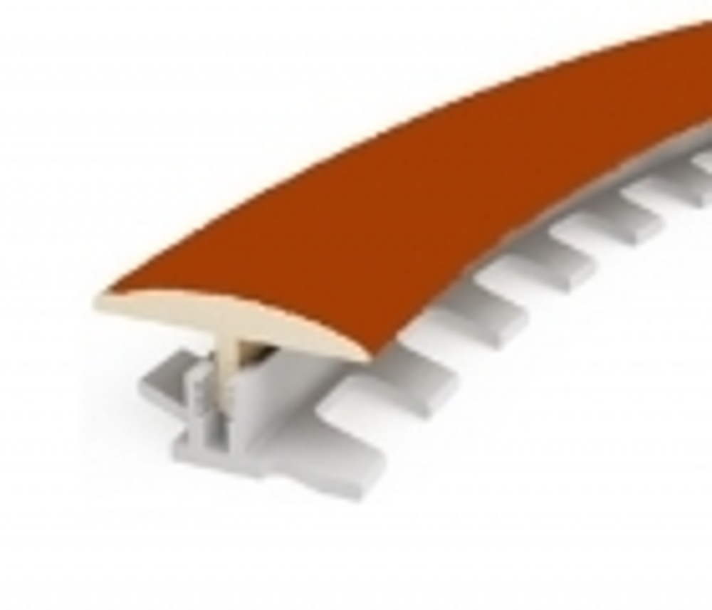 Профиль гибкий "Step flex" №41 кирпичн. 3м