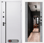 Дверь Входная Лабиринт ROYAL С зеркалом Максимум Бетон светлый