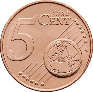 5 евроцентов 2012 Греция (5 euro cent)