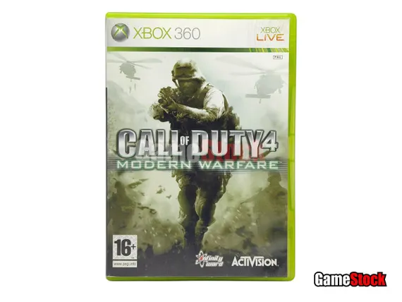 Xbox 360 Call of Duty 4: Modern Warfare (Б/У, Английская версия)