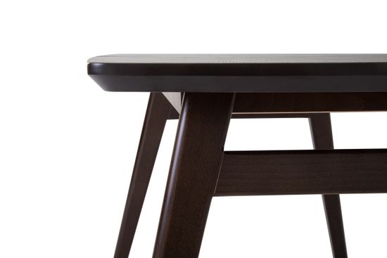 Стол Лондон (бук/нога светлый бук/столешница светлый дуб)