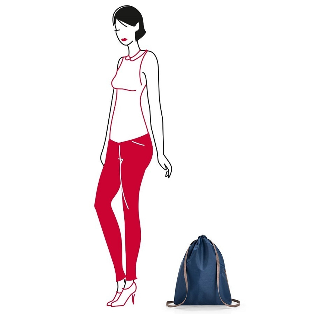 Рюкзак складной mini maxi sacpack dark blue