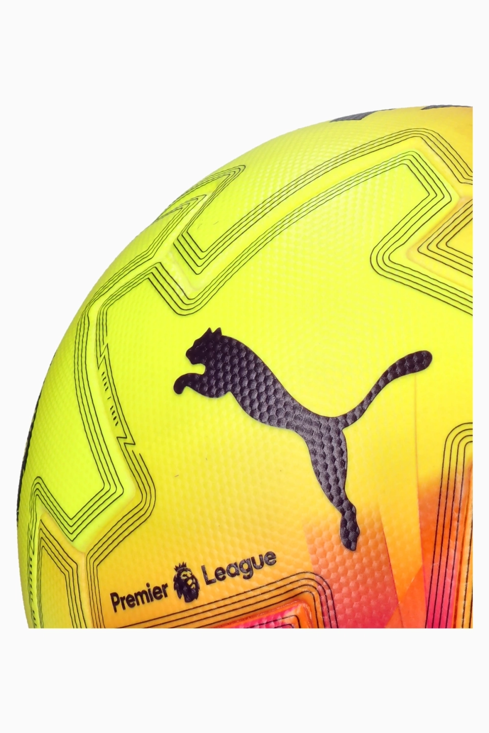 Футбольный мяч Puma Orbita Ultimate Lights Premier League размер 5 - желтый