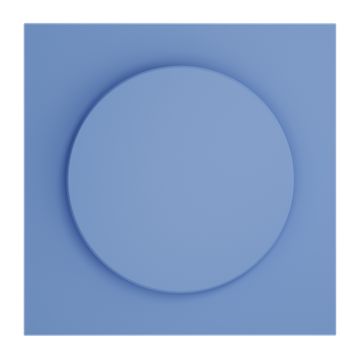 Накладка для светорегулятора поворотно-нажимного, S70 (деним)