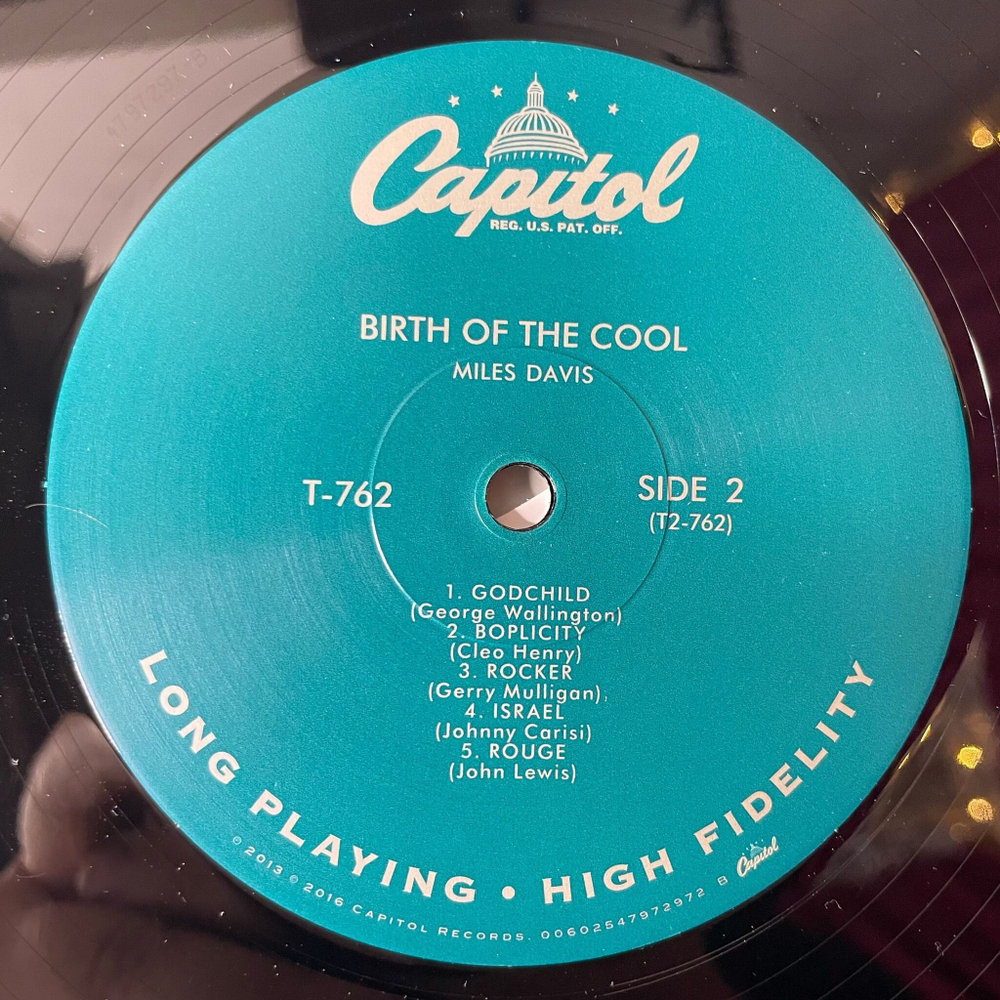 Виниловая пластинка LP Miles Davis Birth Of The Cool (EU 2016)