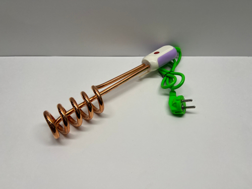 Кипятильник HJ-1519, 1500W, 220V-240V, зеленый + филетовый (за 1 шт.)