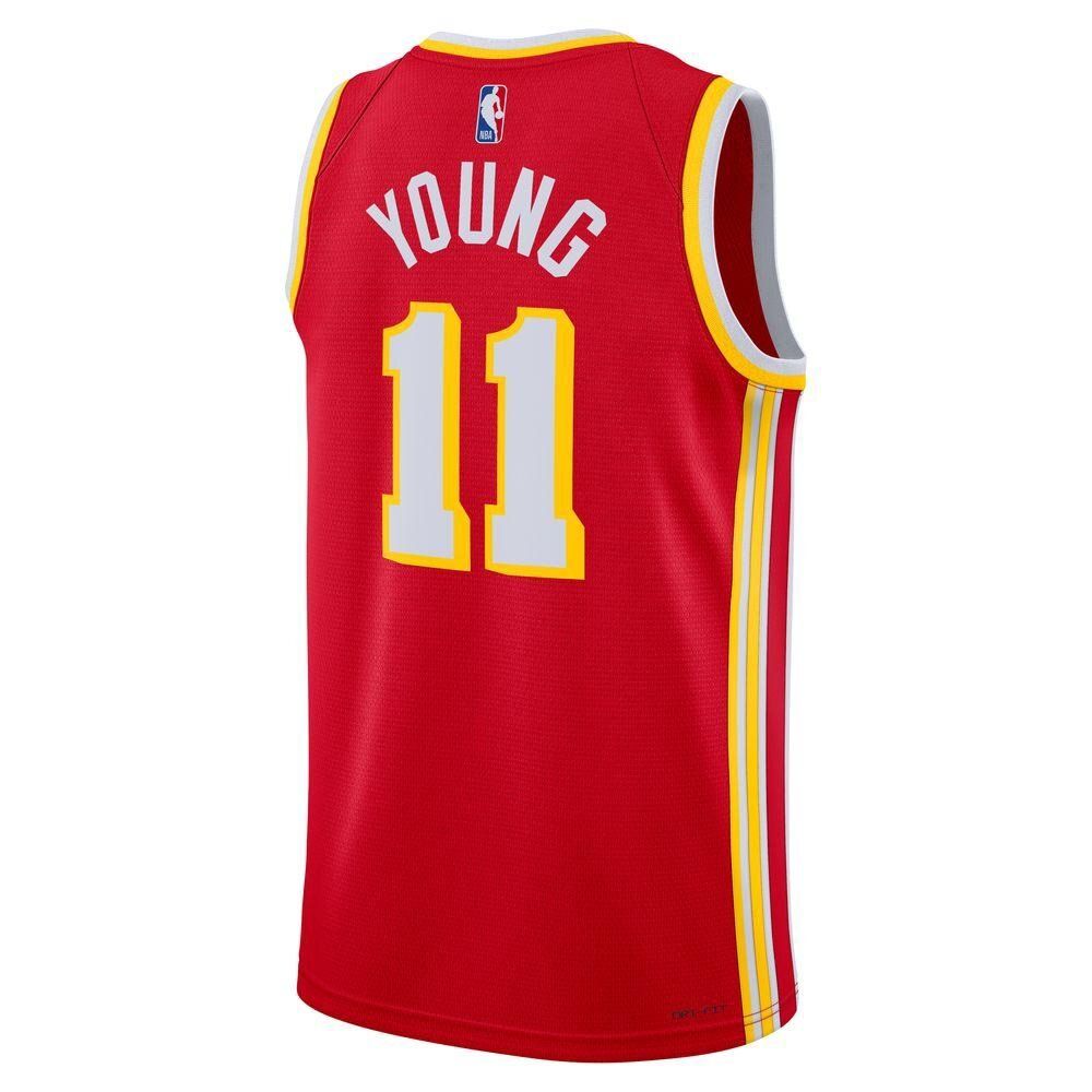 Баскетбольная джерси Nike Dri-FIT NBA Swingman Jersey Atlanta Hawks Icon Edition 2022/23 - Trae Young