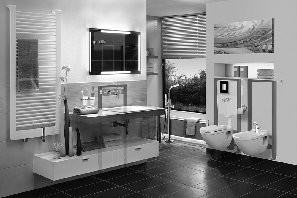 Комплект унитаза BelBagno Uno BB3105CHR/SC с инсталляцией Grohe Rapid SL 38775001 с сиденьем Микролифт и клавишей смыва Хром