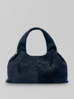 Сумка 99611 замшевая с короткой ручкой и длинным ремешком в комплекте