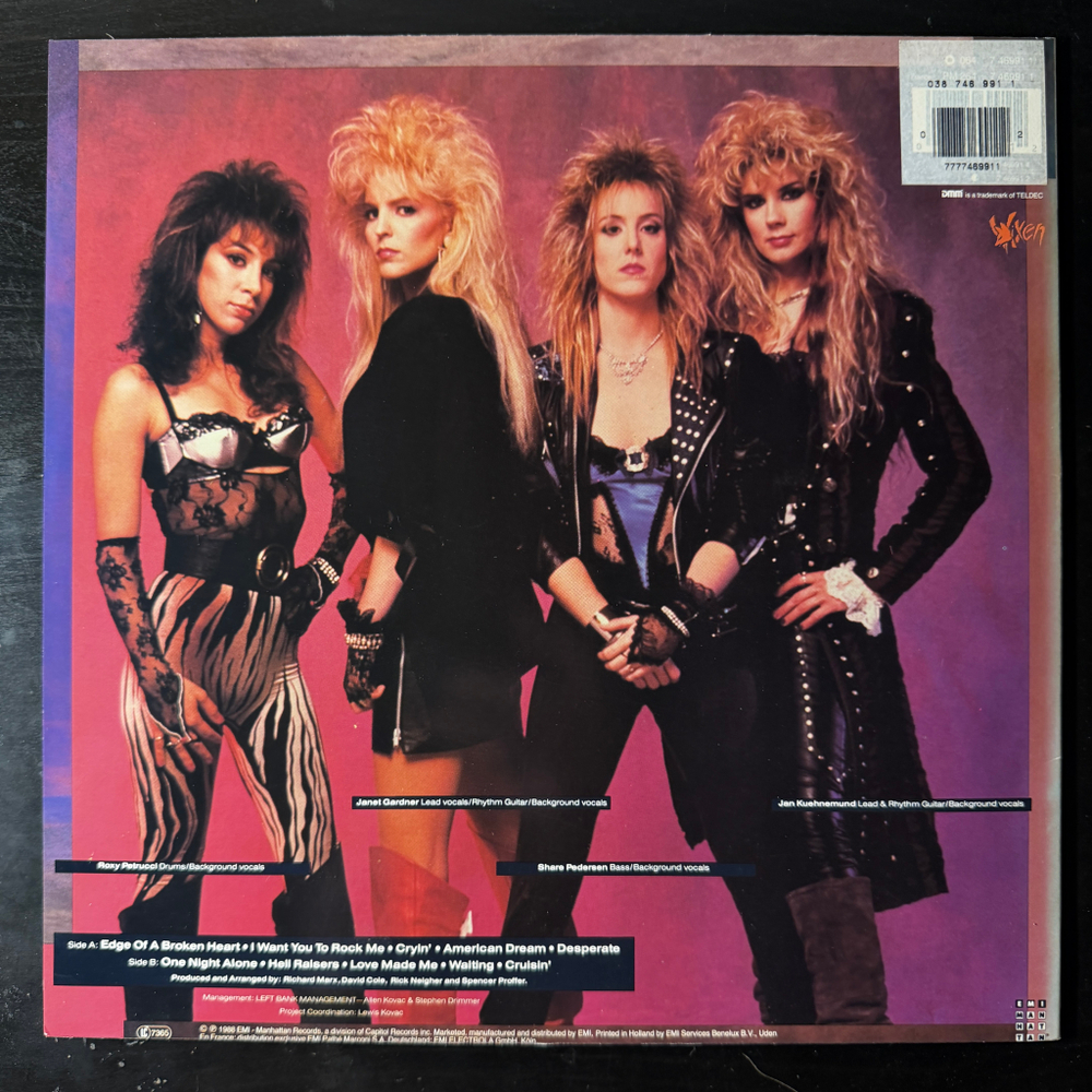 Vixen – Vixen (Европа 1988г.)