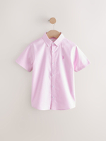 Рубашка с коротким рукавом для мальчика Next AB7-079, Розовый