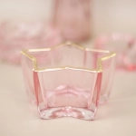 Подсвечник «Звездная ночь» 10*5,5 см, Розовый