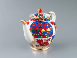 Чайник заварочный форма Весенняя рисунок Народные узоры арт. 80.60809.00.1