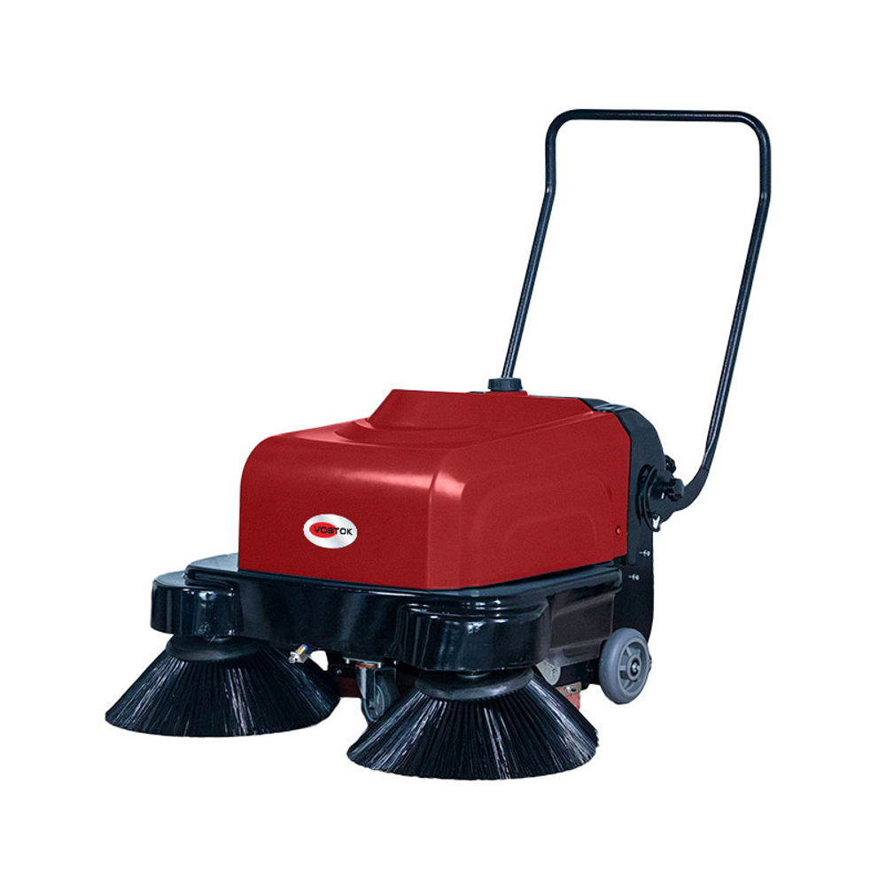 Аккумуляторная толкаемая подметальная машина Vostok SW1050 (с гелевой АКБ)