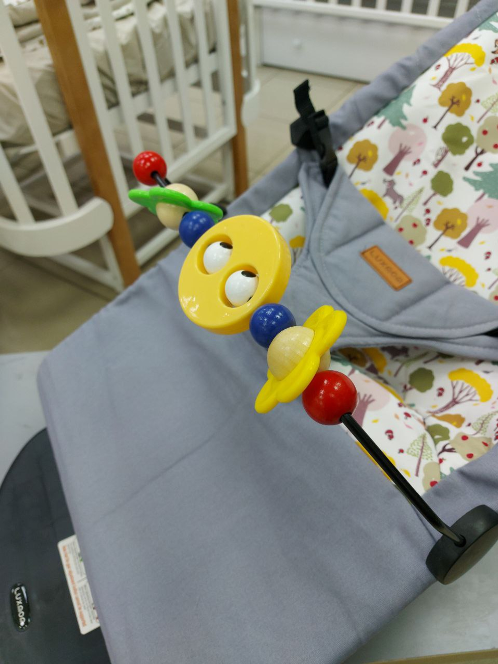 Шезлонг механический Luxmom LM-123