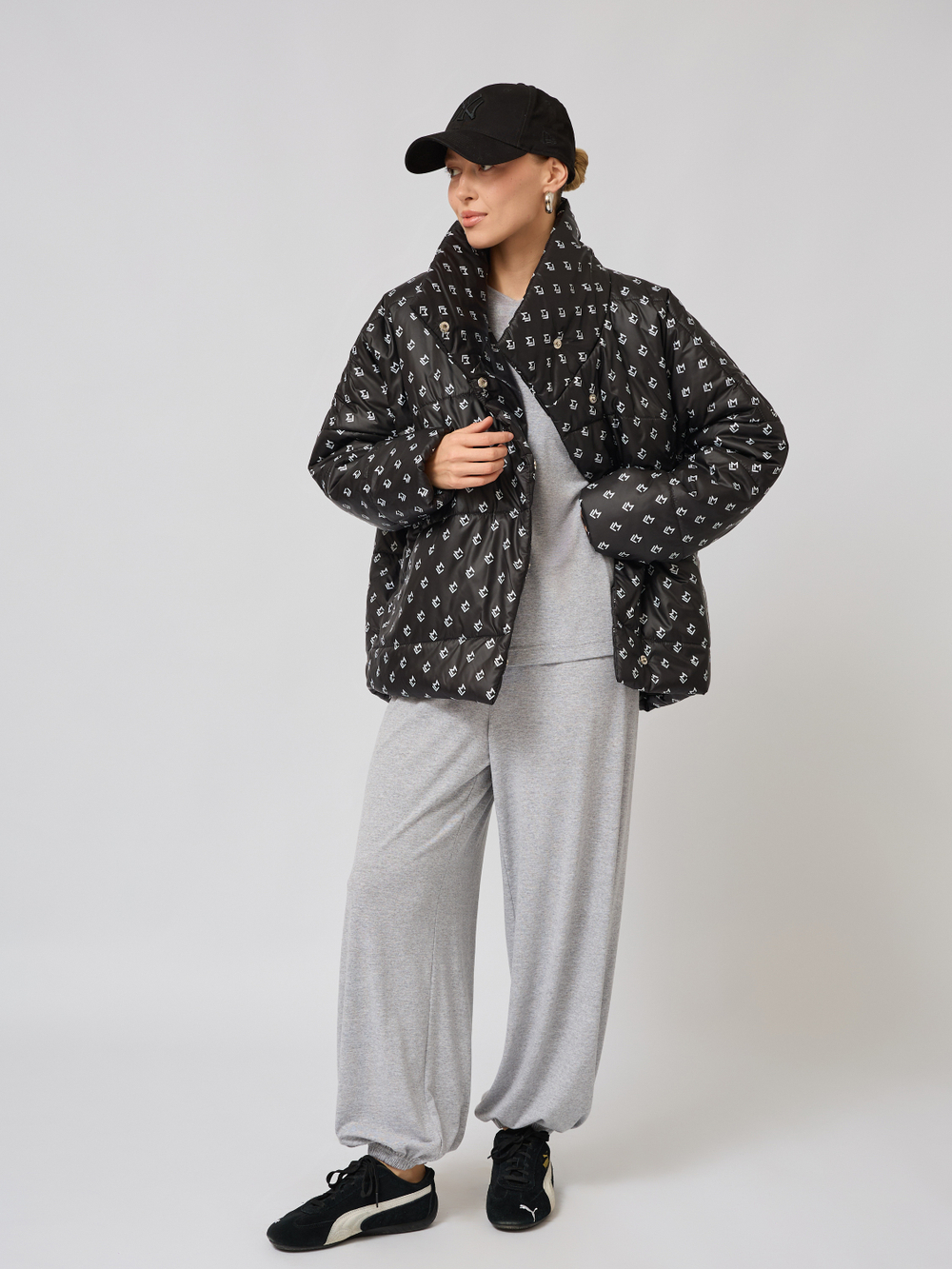 Лонгслив базовый оверсайз из вискозы