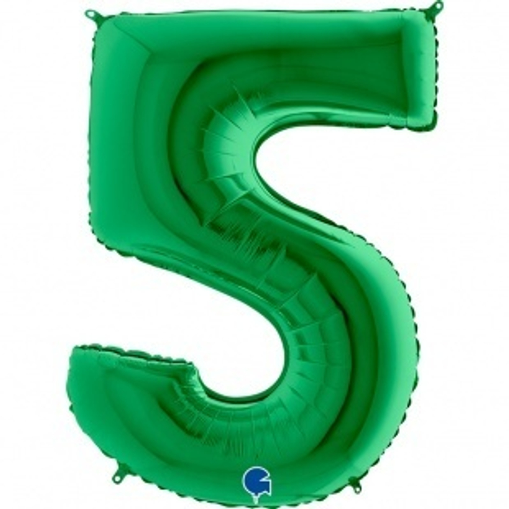 Цифра "5" (цвет на выбор) 1 шт