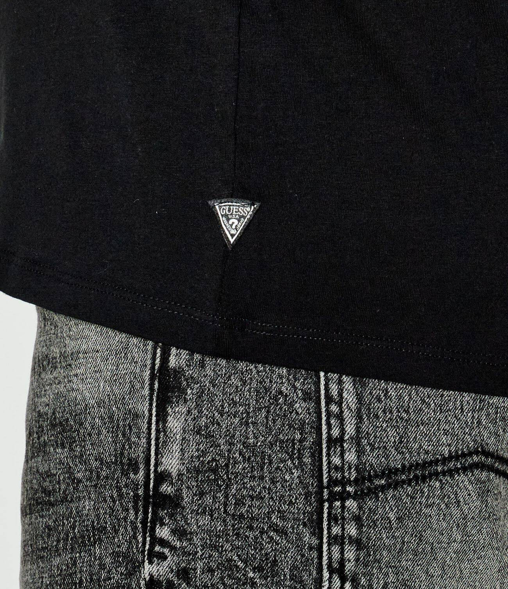 Футболка CHAIN TRI LOG GUESS - черный(M5RI49 K9RM1)