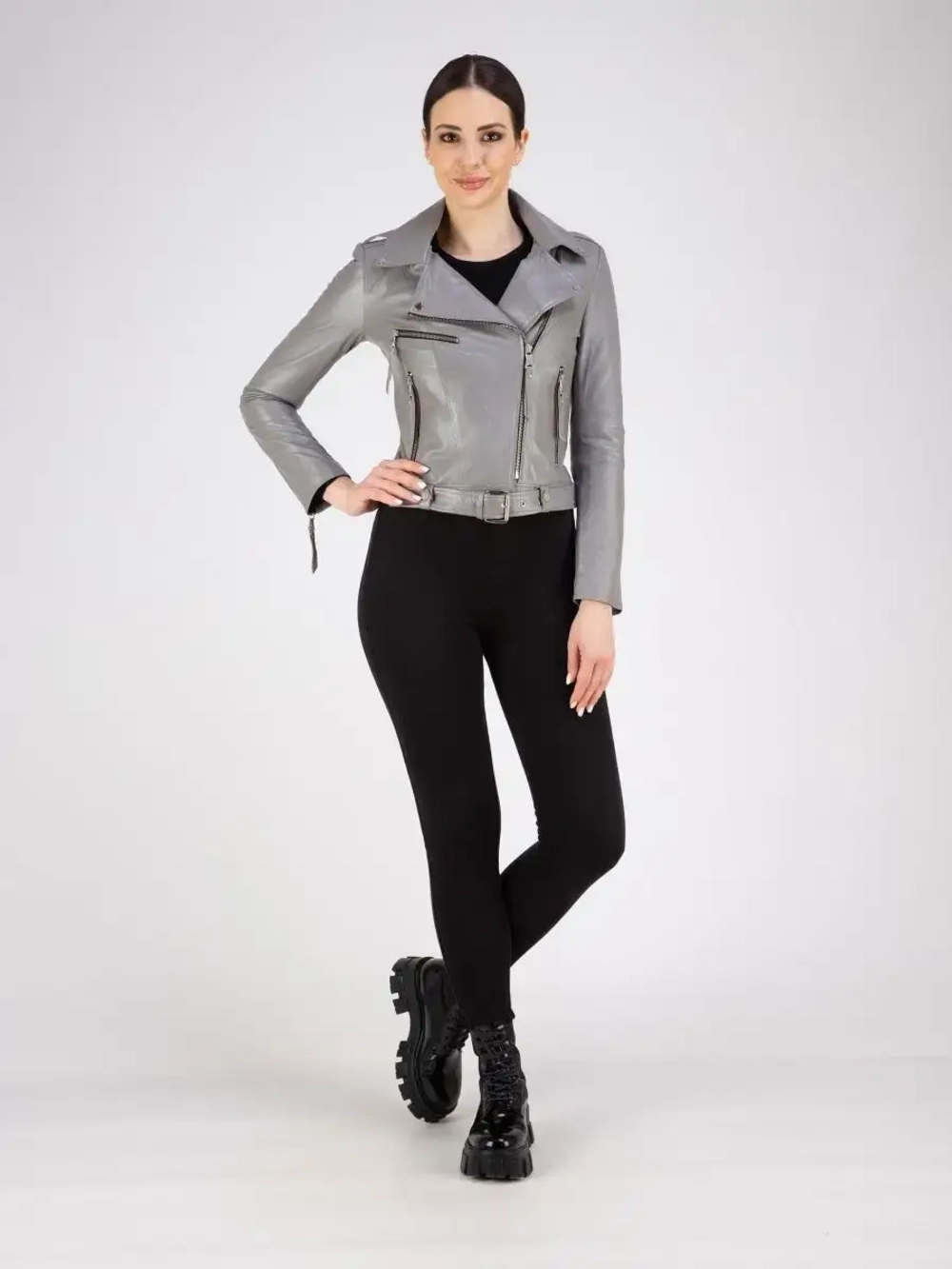 Косуха женская из натуральной кожи Турция