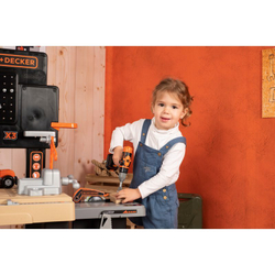 Smoby - Мега мастерская Black &amp; Decker с зоной маляра и сантехника + 100 аксессуаров 360726