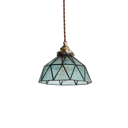 Pendant design lamp Provence  (Blue)