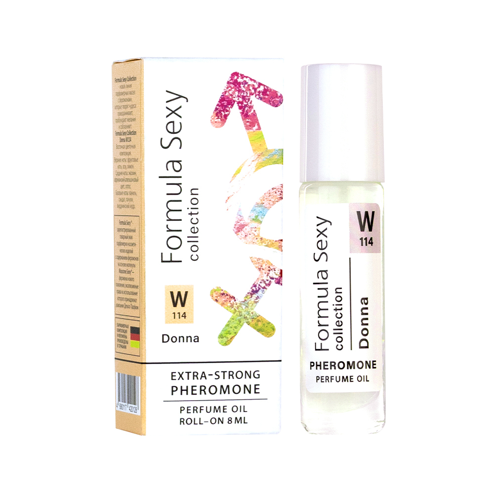 Парфюмерное масло с феромонами Formula Sexy Collection Donna W114 (Формула Секси Коллекшн Донна W114) – 8ml for women