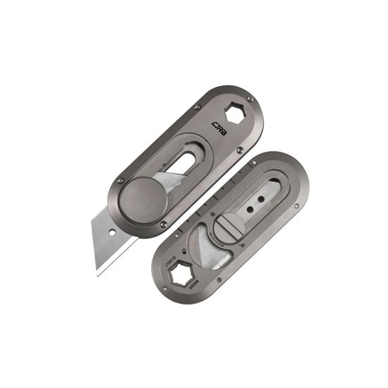 Нож CJRB CJ1941-ST Breeze - нож складной, рукоять сталь, клинок стоунвош, углерод. сталь