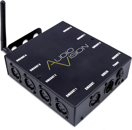 AudioVision Split 6 Блок разветвления/усиления сигнала DMX-512