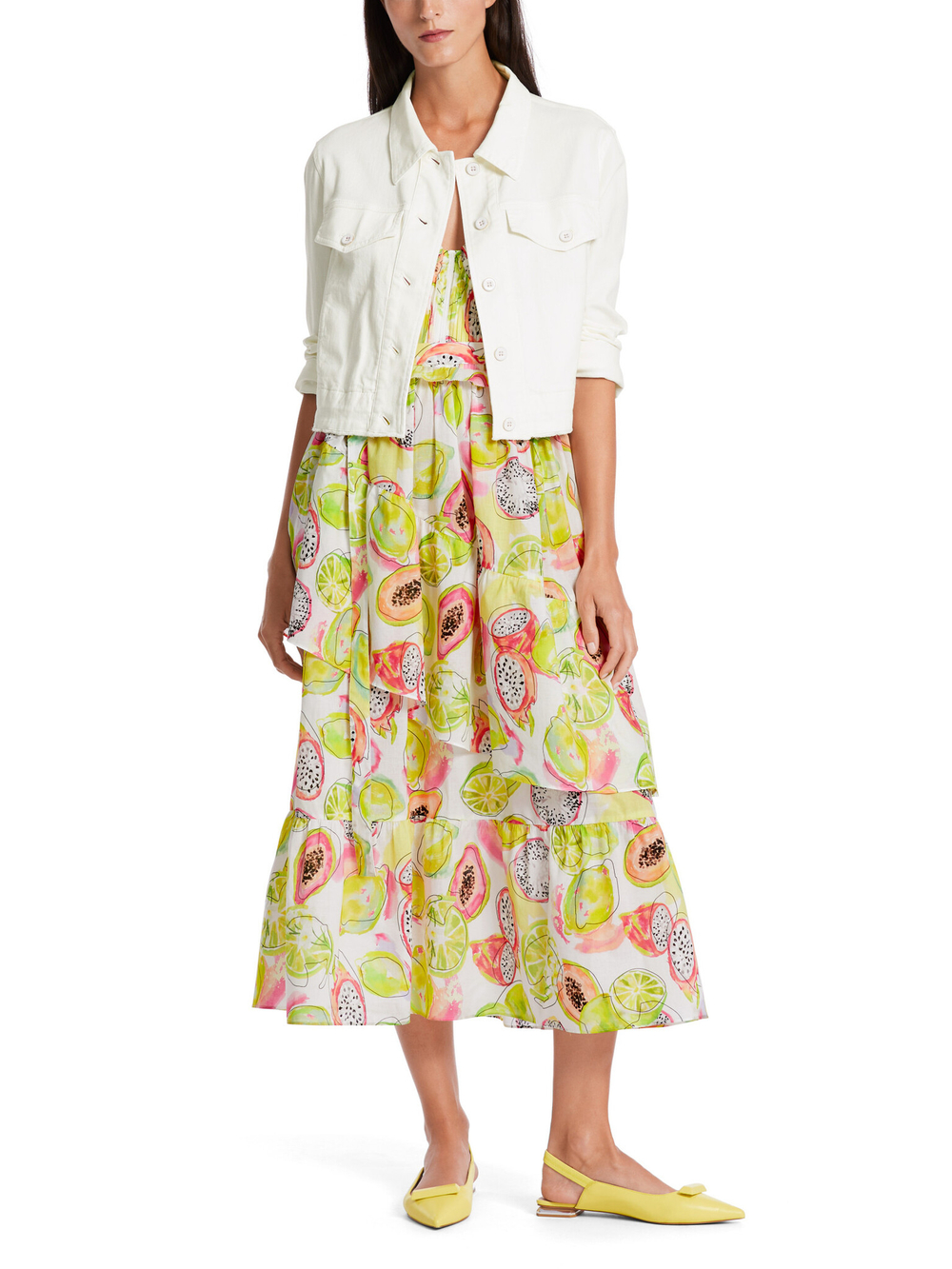 Джинсовая куртка из хлопка