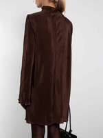 Платье Гофре (шоколадный)