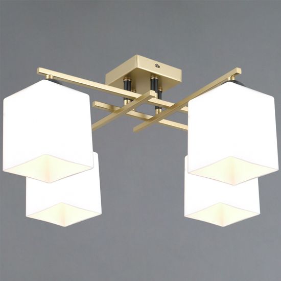 IL0617-4CSQ-25 GD NAPLES светильник потолочный