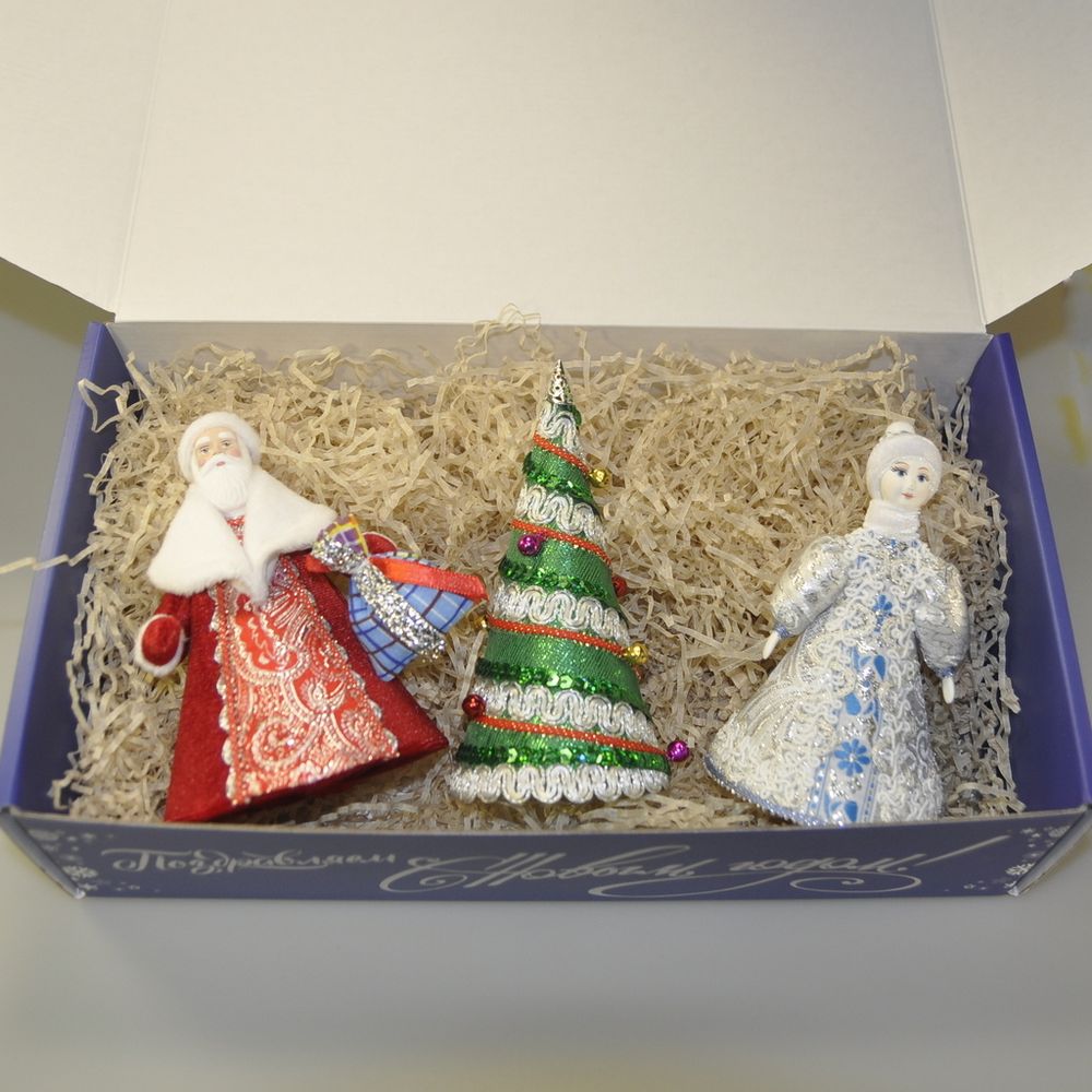 Набор ёлочных игрушек "Поздравляем с Новым Годом!"