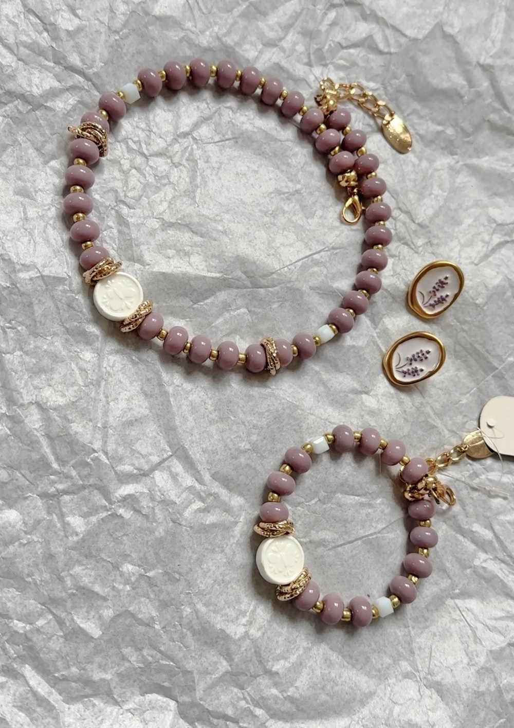 HMG 1303 Lwhite Чокер арт.1350