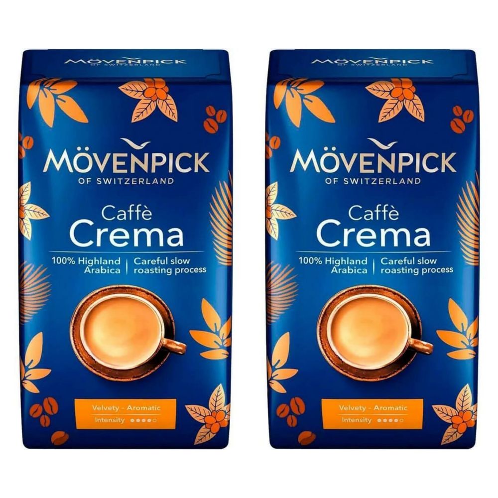 Кофе молотый Movenpick Caffe Crema 500 г, 2 шт