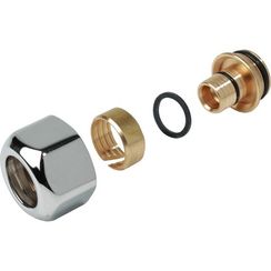 Переходник Giacomini для полимерной трубы 3/4E x (16 x 2) глянцевый, T179EX024