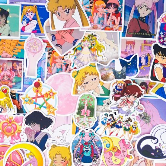 Набор стикеров "Sailor Moon" 60 шт.