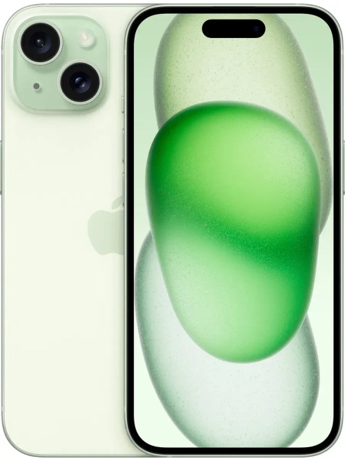 Смартфон Apple iPhone 15 256ГБ; nanoSIM+eSIM; green