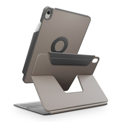 Uniq для iPad Air 11 (2024/25) чехол ROVUS SnapMount Magnetic 360 Rotating Detachable Flint Grey