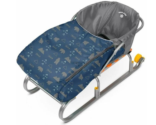 Сиденье для санок с чехлом для ног Nika СС3/1, северный